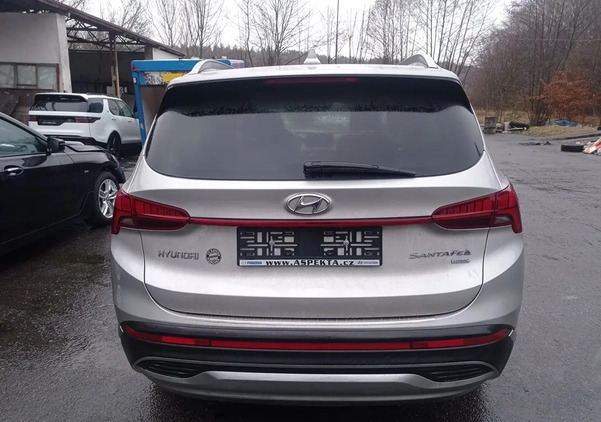 Hyundai Santa Fe cena 75900 przebieg: 57000, rok produkcji 2021 z Zielona Góra małe 407